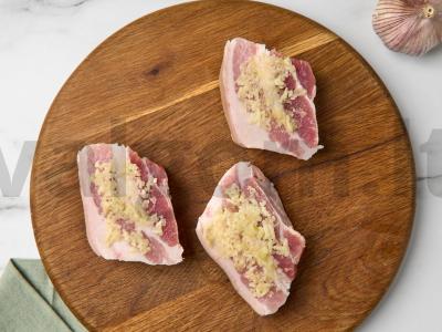 Sūdyta lašiniai stiklainyje Žingsnis 1