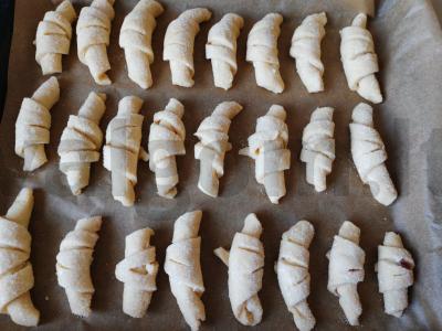 Varškės rageliai su džemu Žingsnis 14