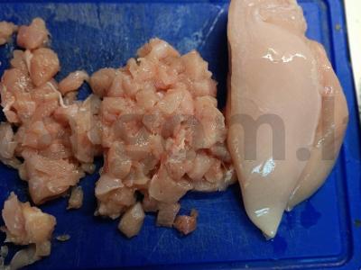 Vištienos kotletai su sūriu ir bulvėmis Žingsnis 1