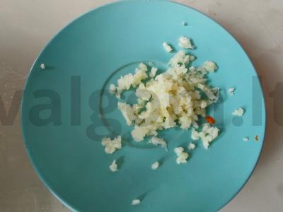 Cukinijų pica keptuvėje Žingsnis 6