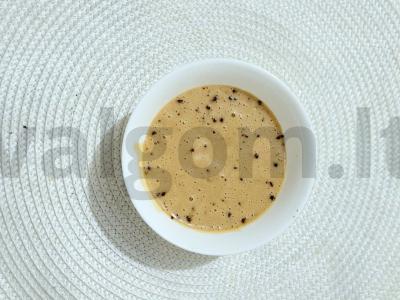 Švelnus kavos keksas su raugintu pienu Žingsnis 4