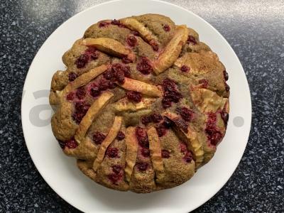 Obuolių pyragas iš ruginių miltų Žingsnis 6