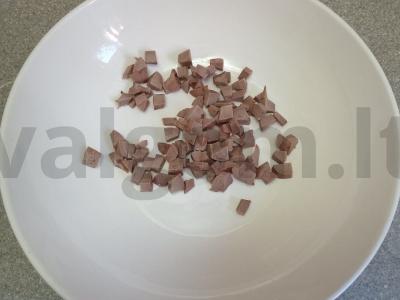 Okroška su kiaulės inkstu, majonezu ir duonos kvašu Žingsnis 2