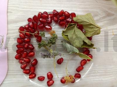 Žolelių arbata su granatu Žingsnis 2