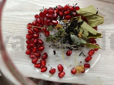 Žolelių arbata su granatu Žingsnis 3