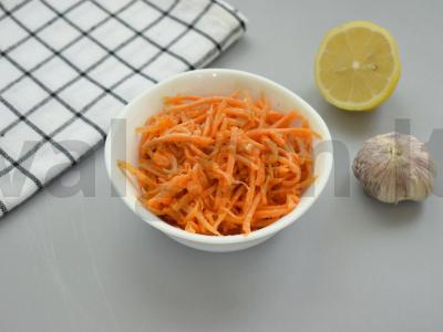 Morkos pagal korėjietišką receptą be acto pagrindine nuotrauka