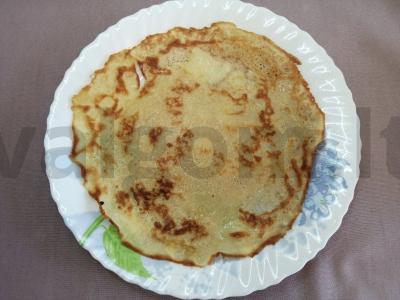 Ploni blynai iš 1% riebumo pieno Žingsnis 6