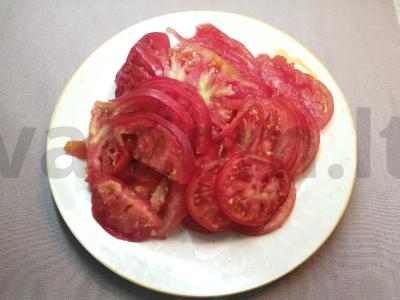 Mielinė pica su marinuotais kornišonais ir barbekiu padažu Žingsnis 2