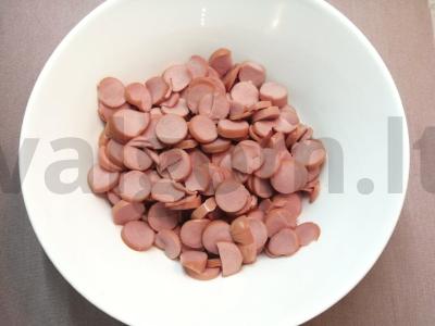 Mielinė pica su marinuotais kornišonais ir barbekiu padažu Žingsnis 3