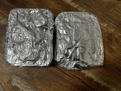 Kukurūzų ir lašišos apkepas po sūriu Žingsnis 7