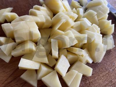 Daržovių sriuba su žiediniais kopūstais per 30 minučių Žingsnis 2