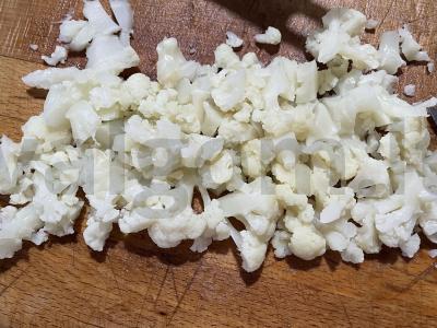 Daržovių sriuba su žiediniais kopūstais per 30 minučių Žingsnis 3