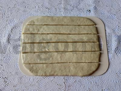 Vanilinis chvorostas ant kefyro Žingsnis 5