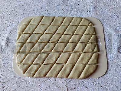 Vanilinis chvorostas ant kefyro Žingsnis 6