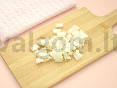 Daržovių troškinys su kalakutiena, kopūstais ir bulvėmis Žingsnis 3