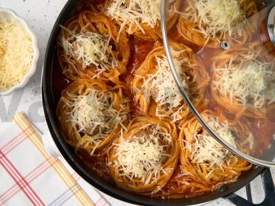 Nidai su mėsos kukuliais pomidorų padaže Žingsnis 6