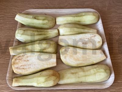 Marinuoti baklažanai Žingsnis 1