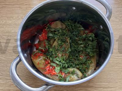 Marinuoti baklažanai Žingsnis 8