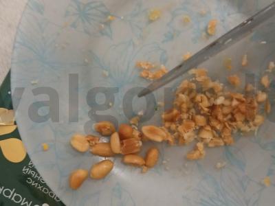 Įdarytos kiaušinių su žemės riešutais Žingsnis 3