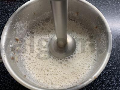 Kokteilis „Egipto pienas“ Žingsnis 4