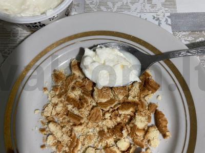 Traškūs kukurūzų lazdelės desertas Žingsnis 1