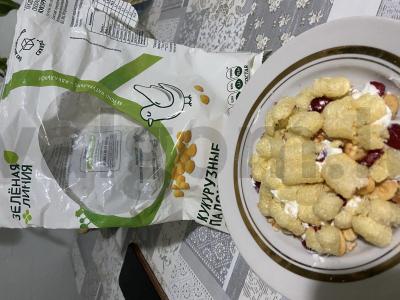 Traškūs kukurūzų lazdelės desertas Žingsnis 5