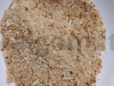 Švelnus trifle su kondensuotu pienu ir vynuogėmis be kepimo Žingsnis 1