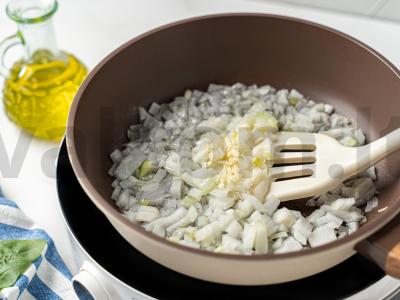 Baklažanai parmezano Žingsnis 2