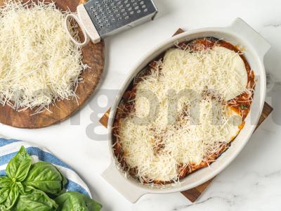 Baklažanai parmezano Žingsnis 7