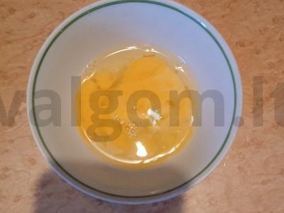 Tortilija su feta sūriu, pomidorais ir alyvuogėmis Žingsnis 4