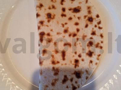 Tortilija su feta sūriu, pomidorais ir alyvuogėmis Žingsnis 7