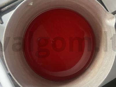 Užšaldytos uogų želė juostelės Žingsnis 2