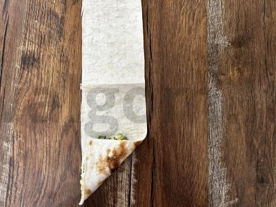 15 minučių kiaušinių ir žaliojo svogūno pyragėliai Žingsnis 10