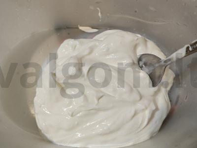 Greita šarlotė tartaletėse Žingsnis 1