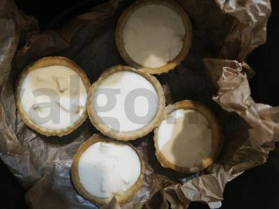 Greita šarlotė tartaletėse Žingsnis 5