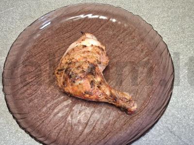 Vištienos šlaunelė grietinės ir garstyčių marinate Žingsnis 3