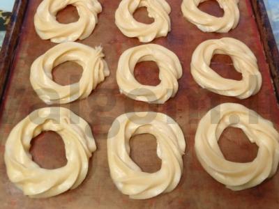 Kepiniai iš tešlos su raudonąja žuvimi Žingsnis 8