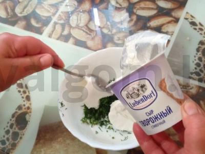 Kepiniai iš tešlos su raudonąja žuvimi Žingsnis 12