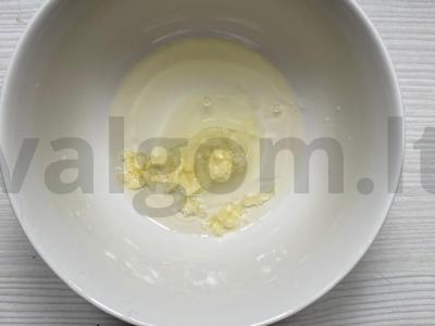 Dantytos žuvies steikai, paruošti oro grilyje Žingsnis 1