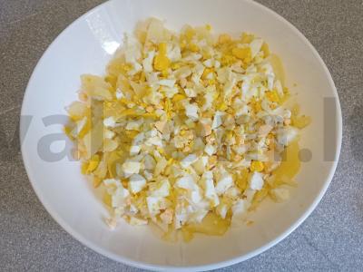 Okroška su virta dešra ir garstyčiomis ant beržo sulčių Žingsnis 2