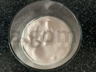 Desertas su varške, arbūzu, avižiniais sausainiais ir grietine Žingsnis 5