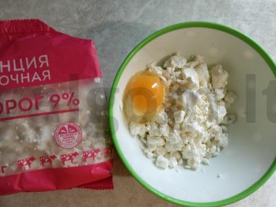 Varškės įdaras sluoksniams ir bandelėms su citrusiniais akcentais Žingsnis 1