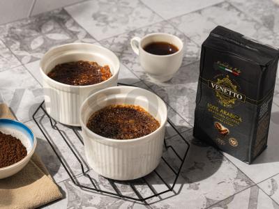 Kavos kremas brulė su kardamonu pagrindine nuotrauka