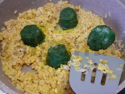 Flotų makaronai vegetariškai Žingsnis 4