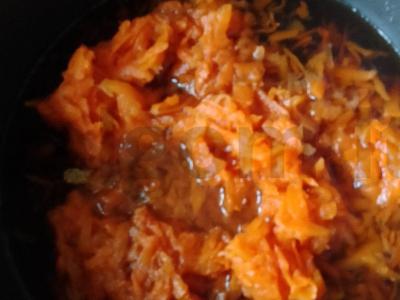 Nudelių patiekalas su sojų padažu Žingsnis 6