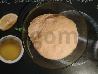 Persikų džemo pyragas Žingsnis 3