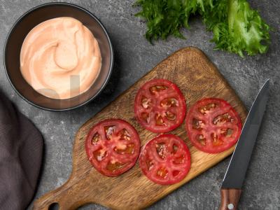 Sūrio burgerių ritinys Žingsnis 4