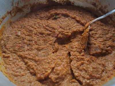 „Užsienio“ cukinijų ikra Žingsnis 15