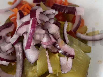 Korejietiškos morkos salotas „Aštrus“ Žingsnis 5