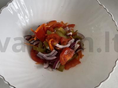 Korejietiškos morkos salotas „Aštrus“ pagrindine nuotrauka